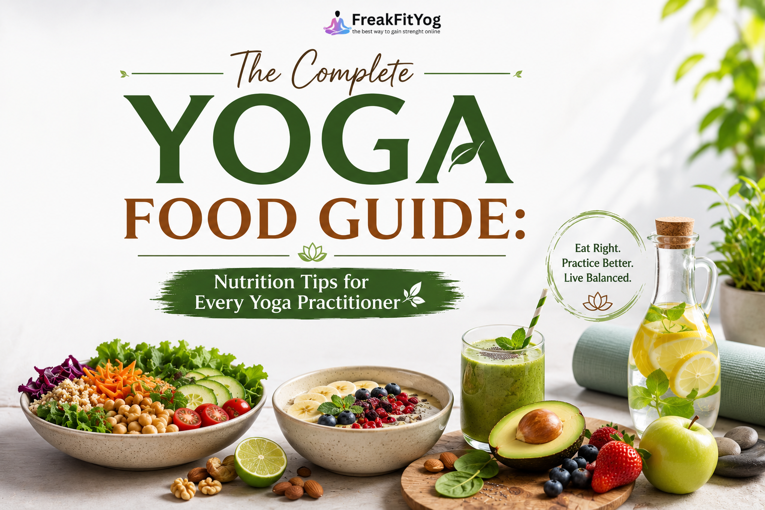 The Complete Yoga Food Guide: Nutrition Tips for Every Yoga Practitioner