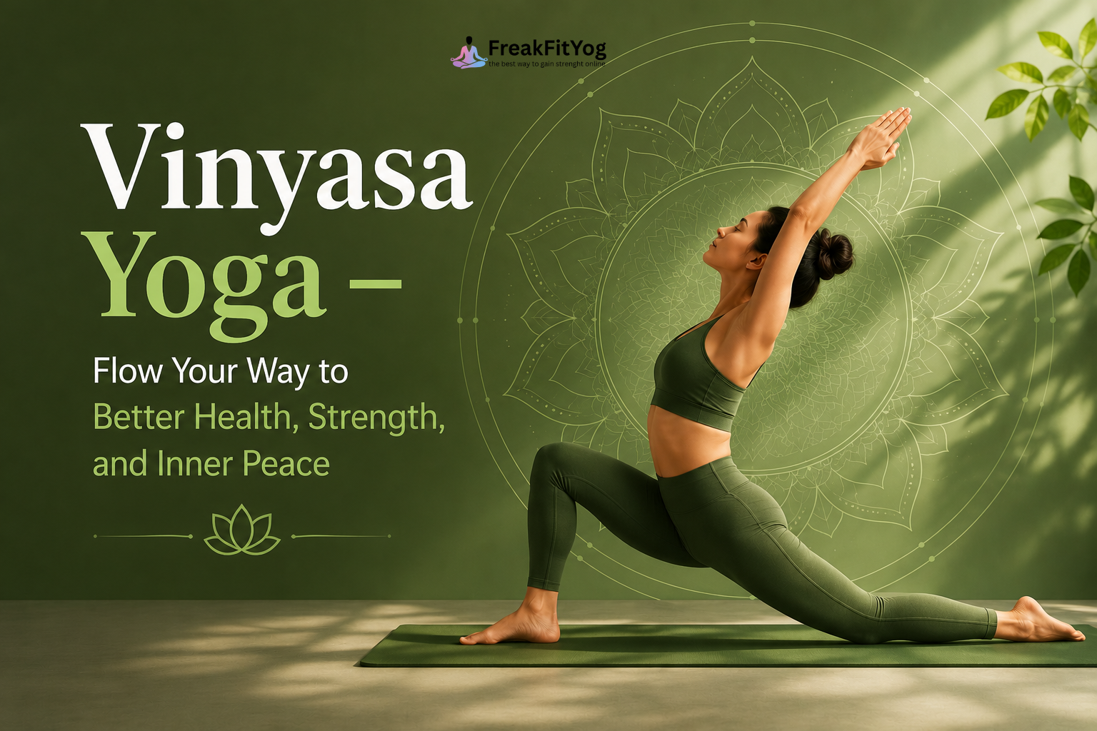 Vinyasa Yoga – Flow Your Way to Better Health, Strength, and Inner Peace