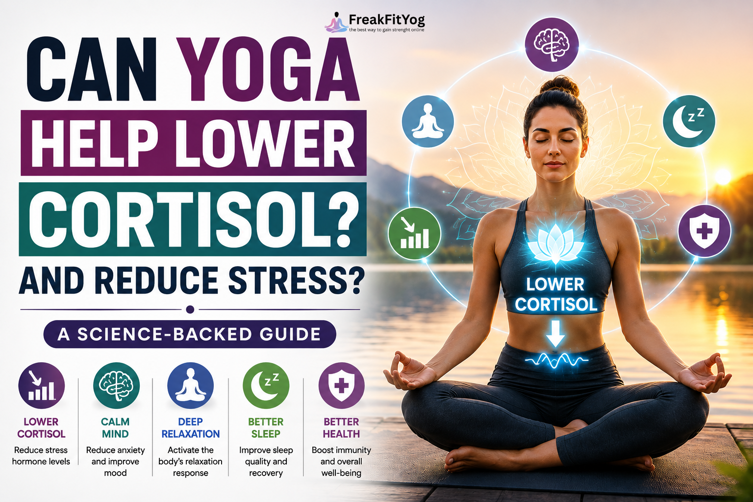 Can Yoga Help Lower Cortisol and Reduce Stress? A Science-Backed Guide