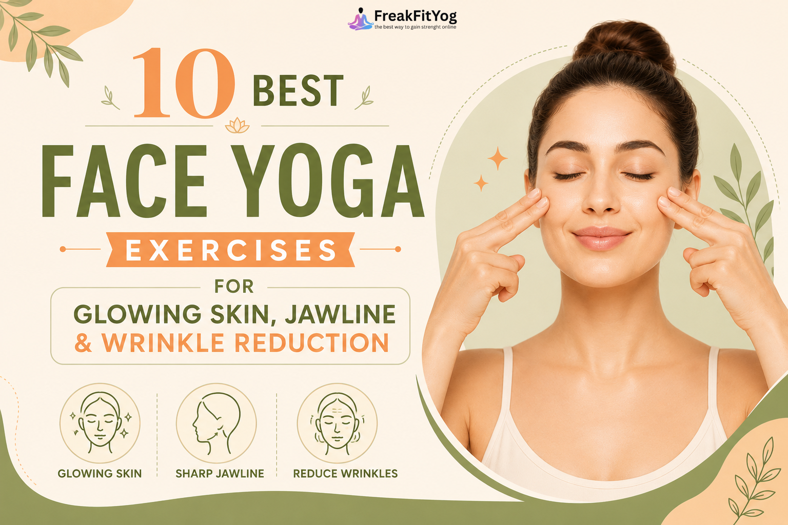 10 Best Face Yoga Exercises for Glowing Skin, Jawline & Wrinkle Reduction