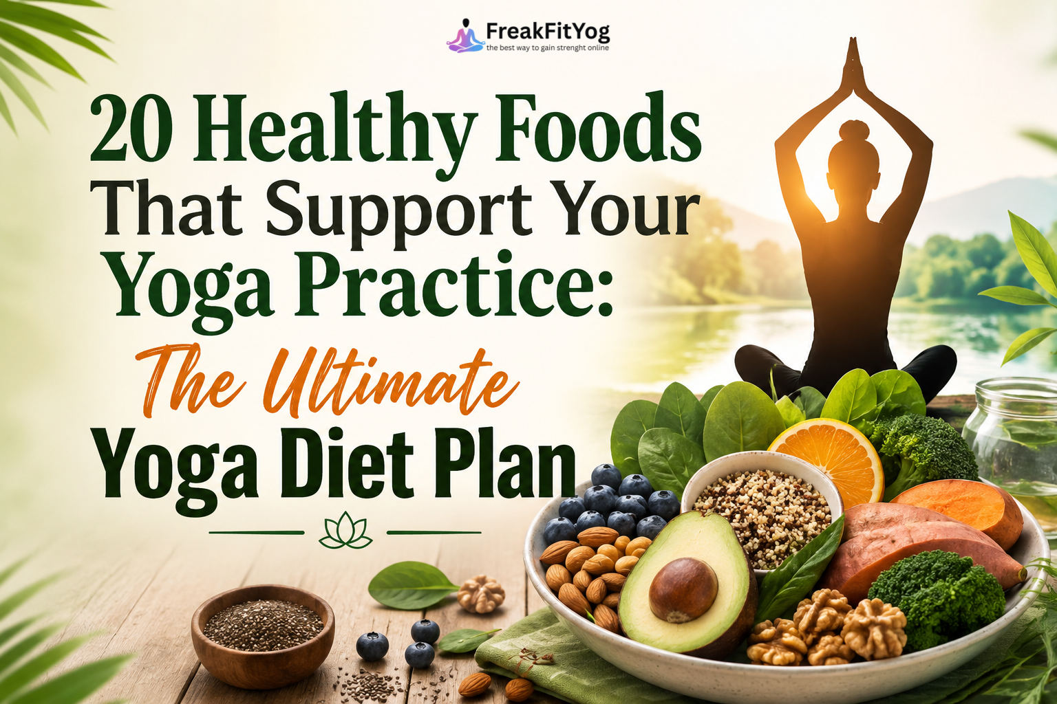 20 Healthy Foods That Support Your Yoga Practice: The Ultimate Yoga Diet Plan