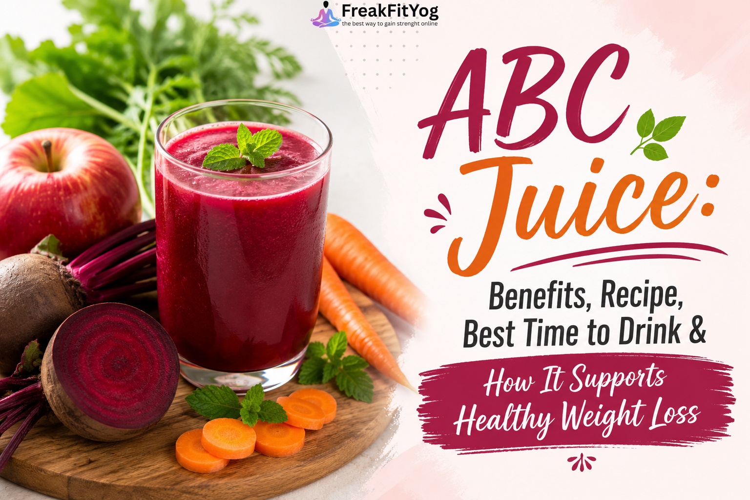 ABC Juice: Benefits, Recipe, Best Time to Drink & How It Supports Healthy Weight Loss