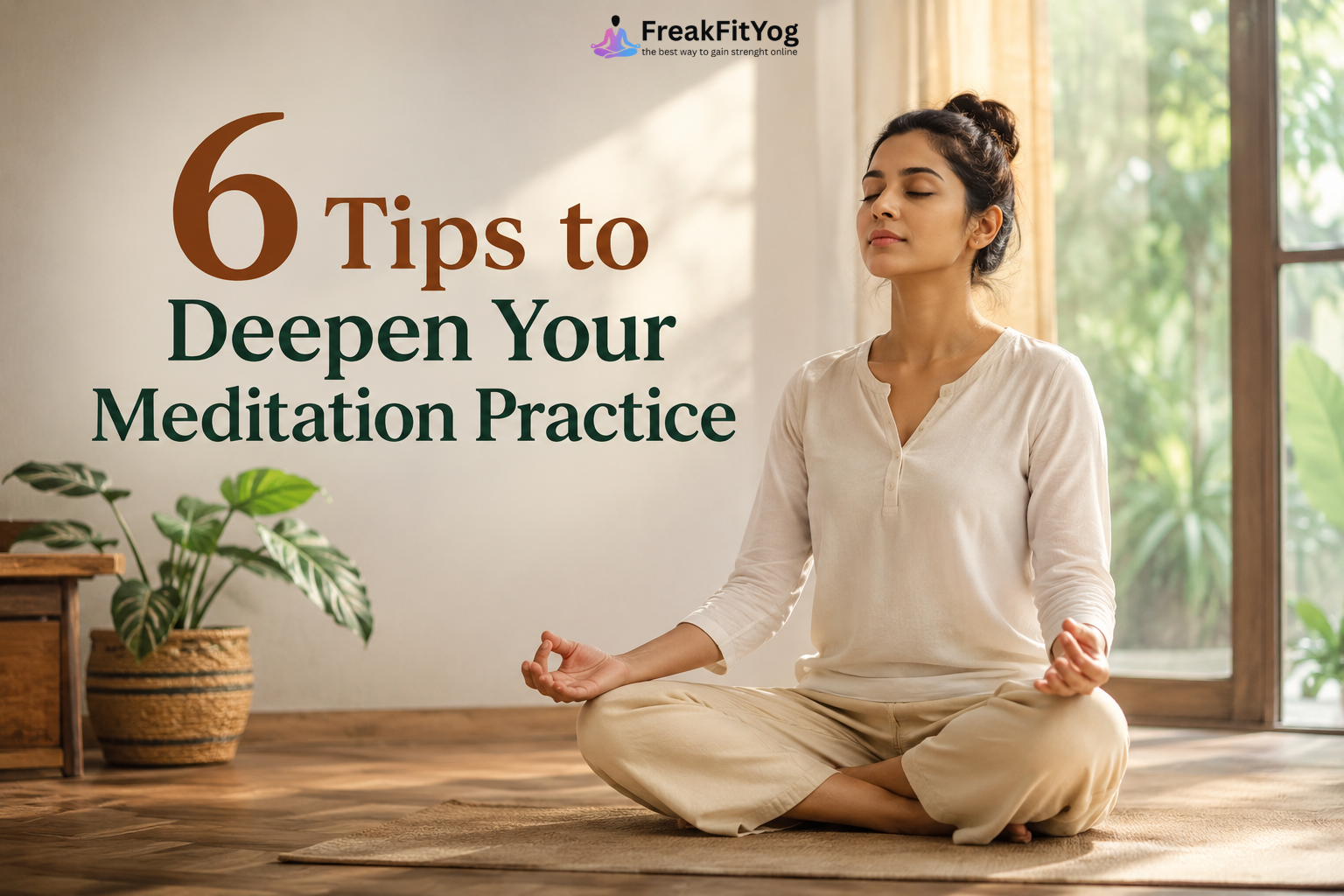 6 Tips to Deepen Your Meditation Practice