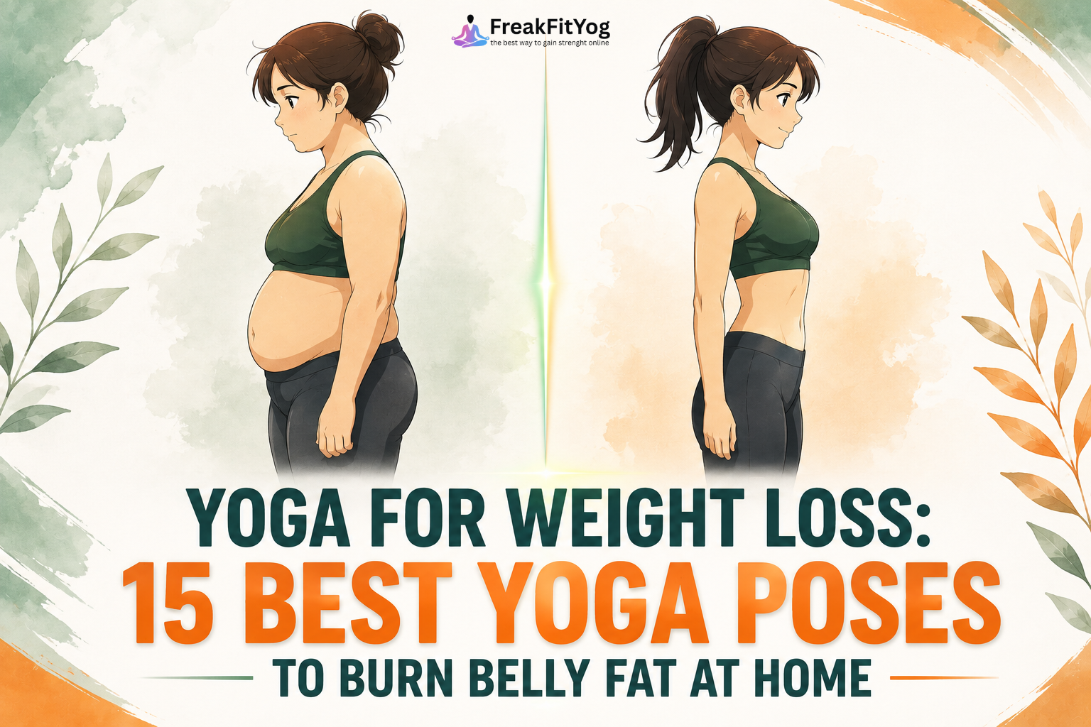 Yoga for Weight Loss: 15 Best Yoga Poses to Burn Belly Fat at Home